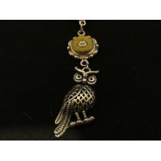 B - Owl Necklace